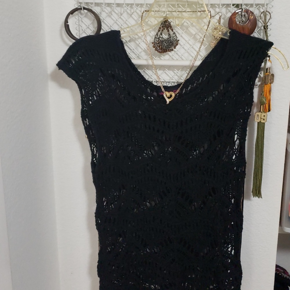 Crochet style shirt